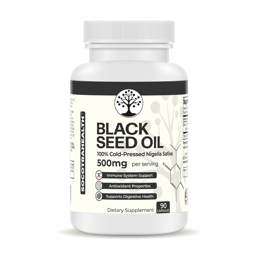 Black Seed Oil - 100% Cold-Pressed Black Cumin Capsules